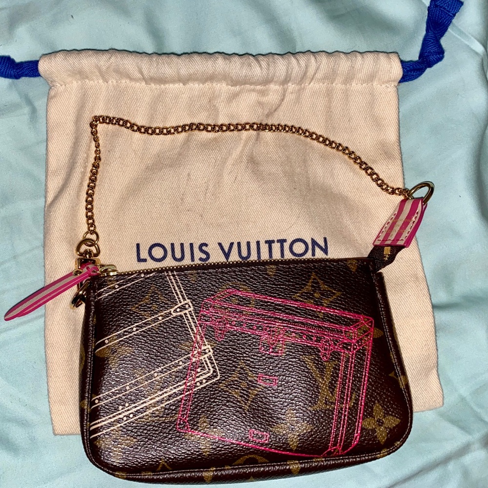 Louis Vuitton Mini Pochette LE Christmas 2014